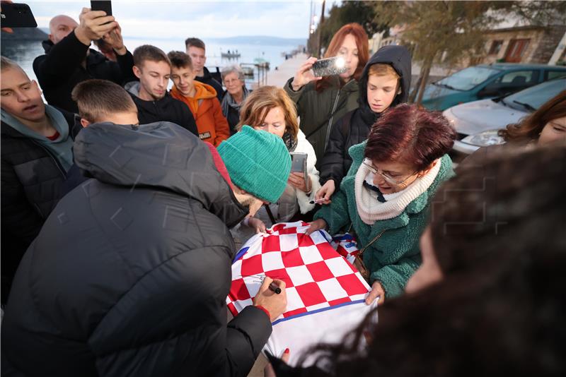 Novigrad - Doček Joška Gvardiola