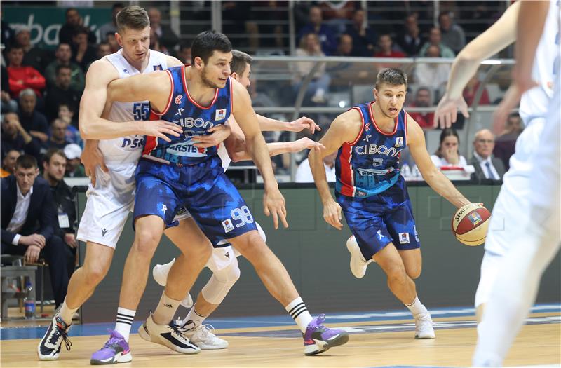 12. kolo ABA lige KK Zadar i KK Cibona