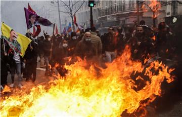 FRANCE DEMOSTRATION KURDISH SHOOTING