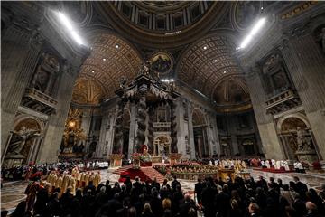 VATICAN CHRISMAS MASS