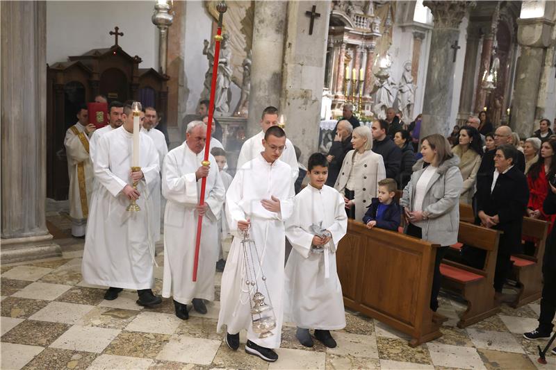 Zadar: Misno slavlje na svetkovinu Božića