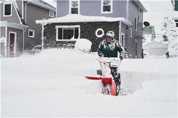 USA BUFFALO WINTER STORM