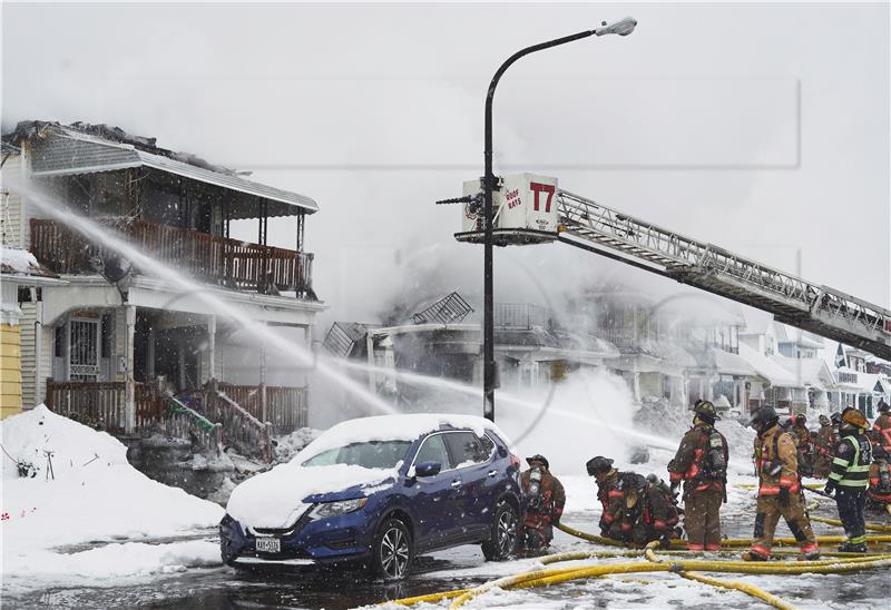 USA BUFFALO WINTER STORM