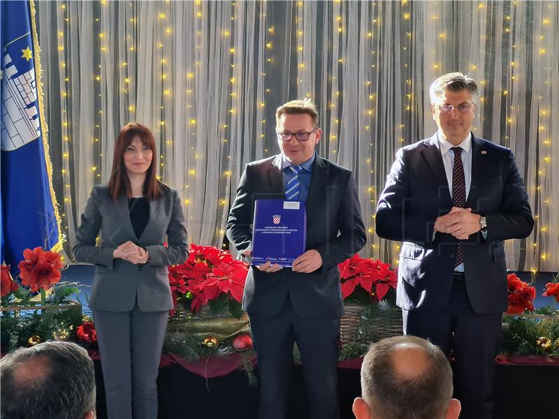 Premijer Plenković u Čakovcu sa županima sjevera Hrvatske