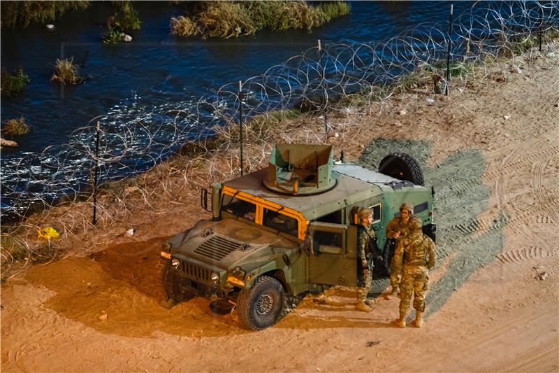 USA EL PASO BORDER MIGRANTS