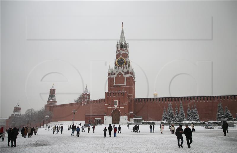 RUSSIA WEATHER SNOWFALL