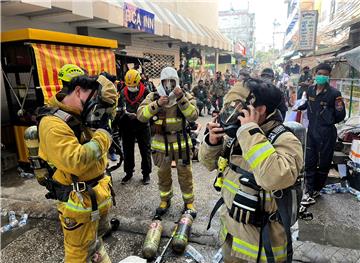 CAMBODIA THAILAND ACCIDENT FIRE