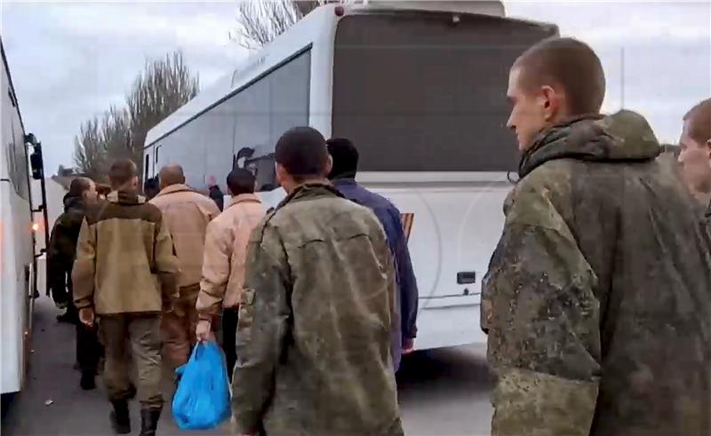 Rusija i Ukrajina na staru godinu razmjenile zarobljenike