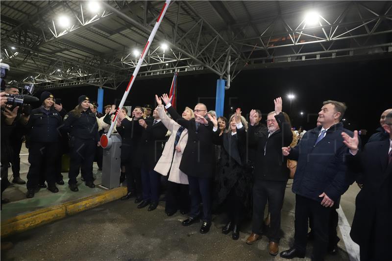 Ulazak RH u šengen: Podignuta rampa na prijelazu Goričan/Letenye 