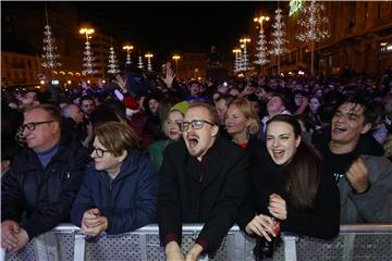 Doček Nove 2023. godine na Trgu bana Jelačića