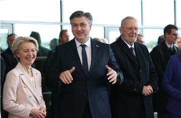 Plenković, von der Leyen i Pirc Musar susreli se na Bregani