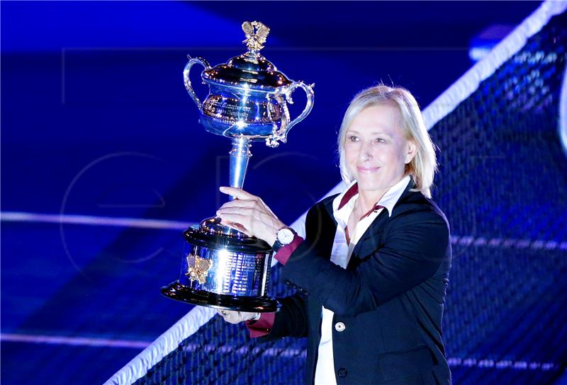 FILE TENNIS NAVRATILOVA HEALTH