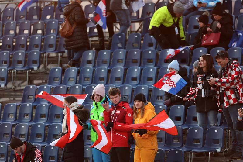 “Snow Queen Trophy“ 2023, Zagreb - slalom skijašica, 2. vožnja