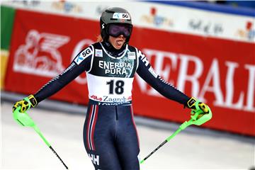 “Snow Queen Trophy“ 2023, Zagreb - slalom skijašica, 2. vožnja