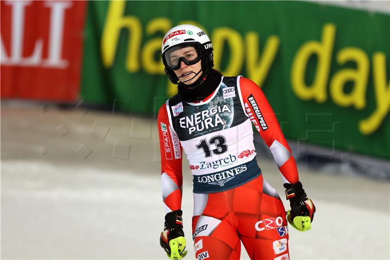 “Snow Queen Trophy“ 2023, Zagreb - slalom skijašica, 2. vožnja