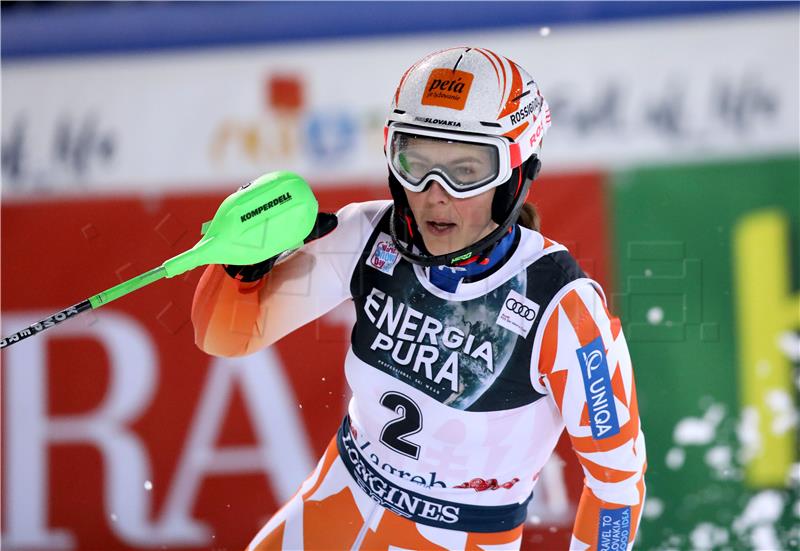 “Snow Queen Trophy“ 2023, Zagreb - slalom skijašica, 2. vožnja