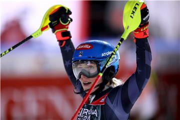 “Snow Queen Trophy“ 2023, Zagreb - slalom skijašica, 2. vožnja