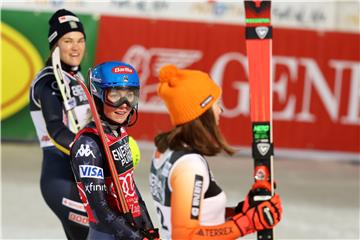 “Snow Queen Trophy“ 2023, Zagreb - slalom skijašica, 2. vožnja