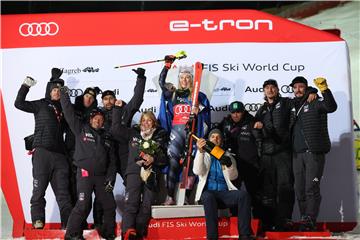 “Snow Queen Trophy“ 2023, Zagreb - slalom skijašica, proglašenje pobjednika