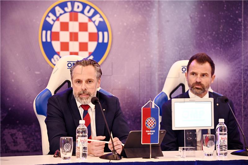 Predstavljen novi trener Hajduka Ivan Leko 