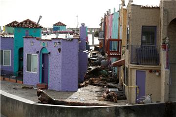 USA CALIFORNIA STORMS