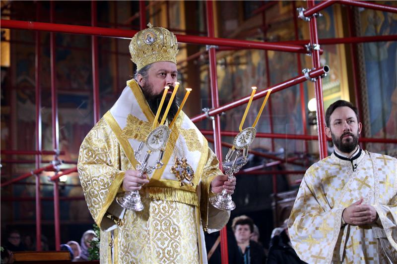 Božićna liturgija za vjernike koji slave Božić po julijanskom kalendaru