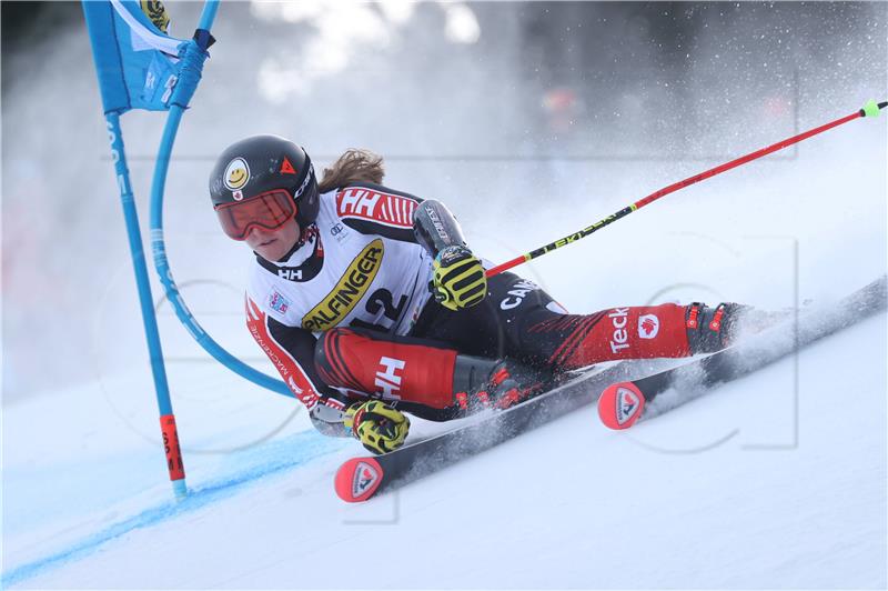 Kranjska Gora, veleslalom (m): Kanađanka Grenier najbrža, Ljutić bez druge vožnje 