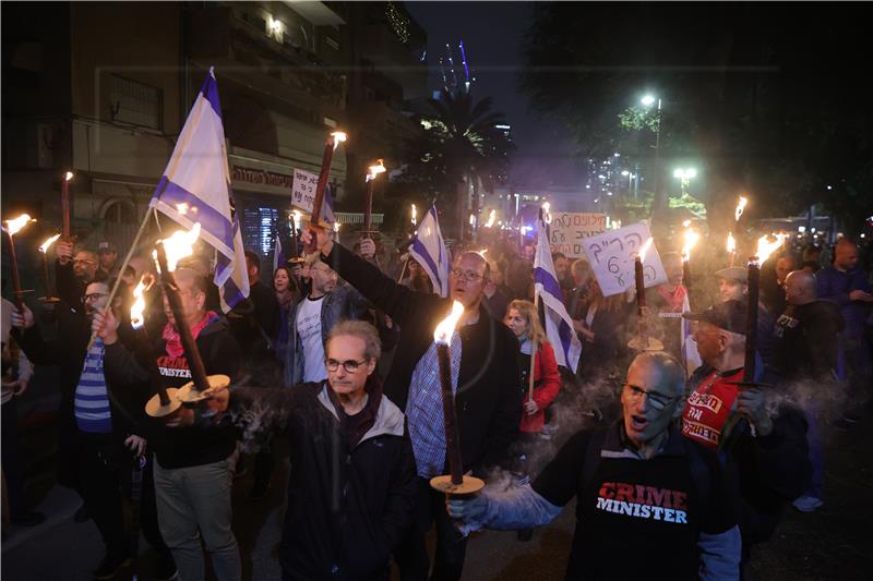 ISRAEL ANTI GOVERNMENT PROTEST