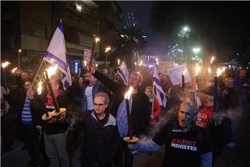 ISRAEL ANTI GOVERNMENT PROTEST