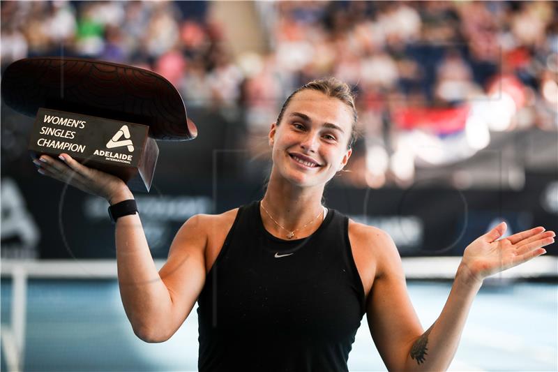 Sabalenka osvojila Adelaide