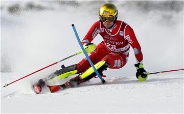 Slalom Adelboden: Kolega u drugoj vožnji