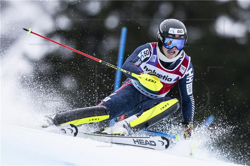 Slalom Adelboden: Braathenu pobjeda, Kolega 21. 