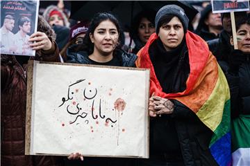 GERMANY IRAN PROTEST