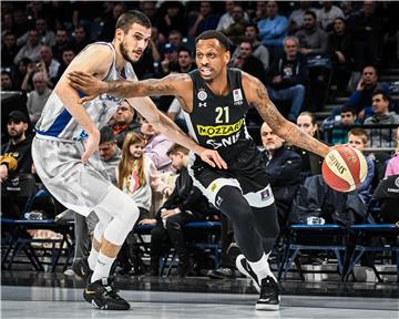 Utakmica ABA lige košarkaša Partizan - Cibona