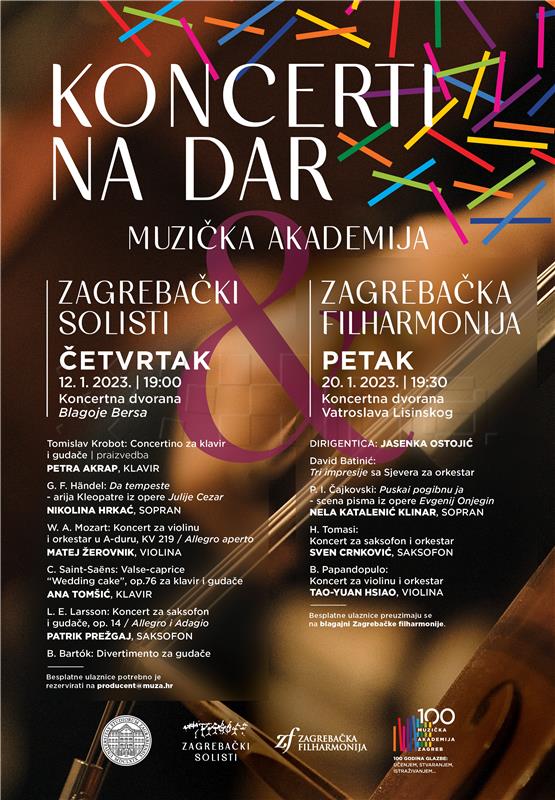 Studenti Muzičke akademije uz Zagrebačke soliste i Zagrebačku filharmoniju