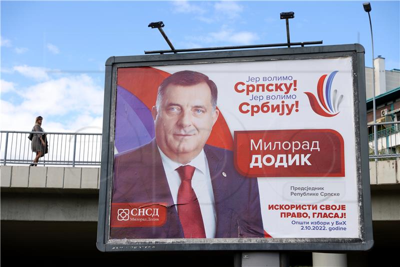 Dodik calls for unification of Serbs, US says he's leading RS towards destruction