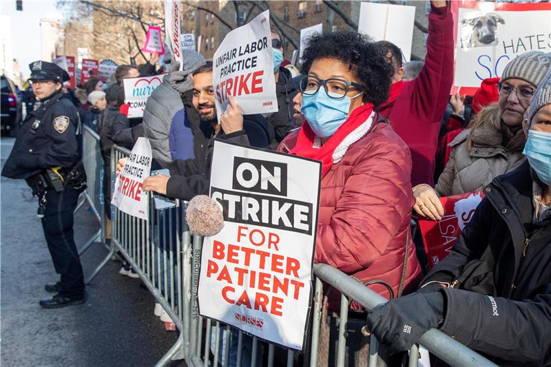 USA NURSES STRIKE