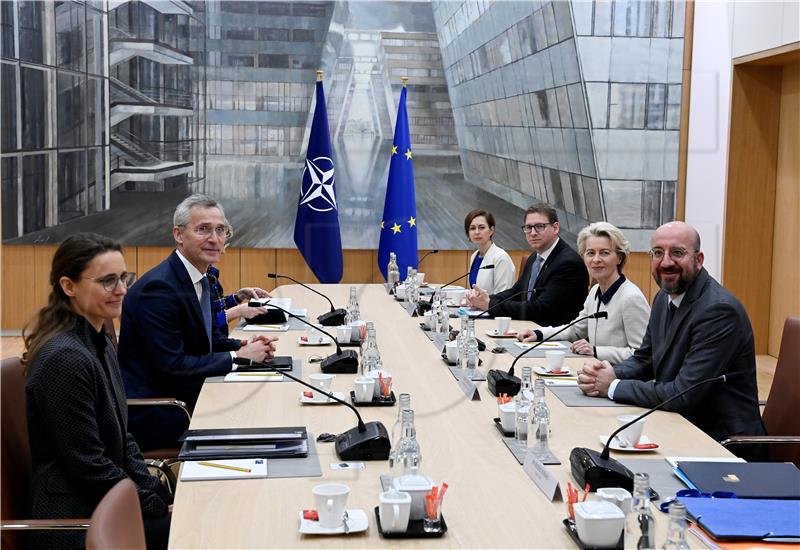 BELGIUM NATO EU JOINT DECLARATION COOPERATION