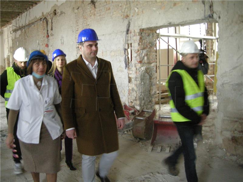 Reconstruction of hospital facility at iodine spa complex in Sisak under way