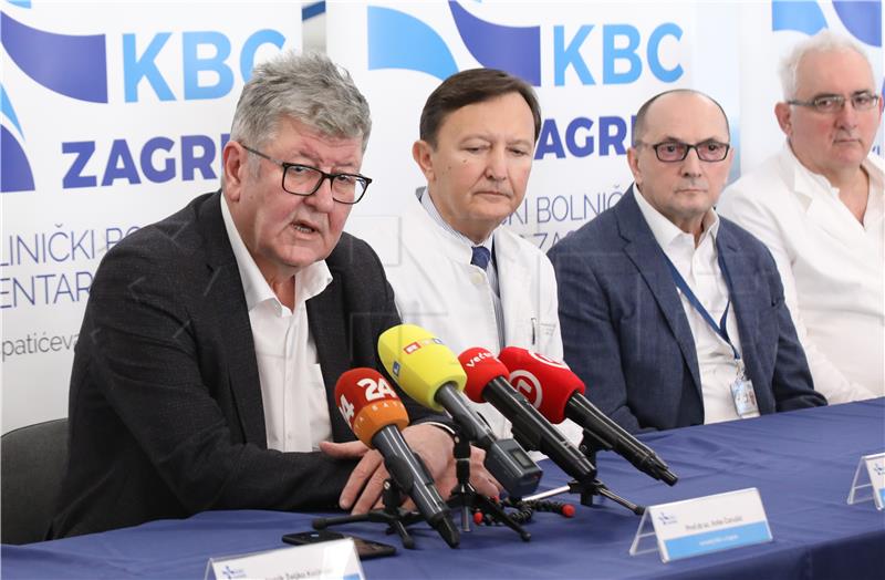 Konferencija za medije KBC Zagreb o postignućima transplantacijske medicine