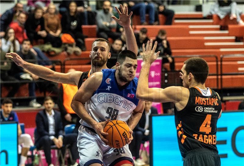 Prvenstvo Hrvatske za košarkaše: Cibona - Cedevita