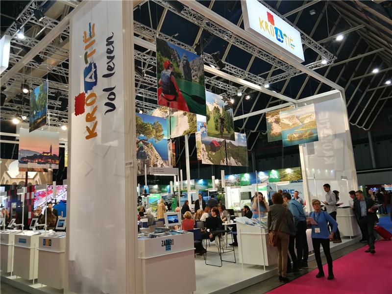 HTZ promoting Croatian tourist industry at Utrecht travel fair