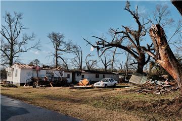 USA WEATHER TORNADO ALABAMA