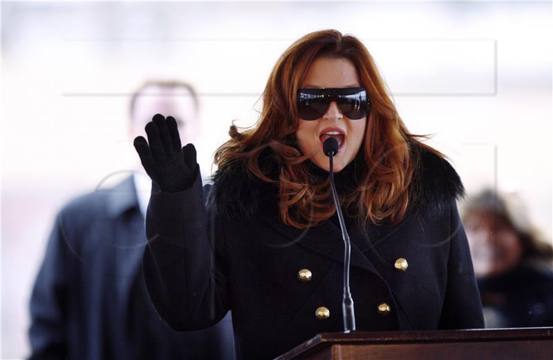 (FILE) USA LISA MARIE PRESLEY OBIT