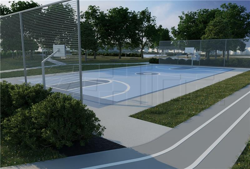 Na sjeveru Bjelovara u pripremi sportsko-rekreacijski park na četiri hektara površine