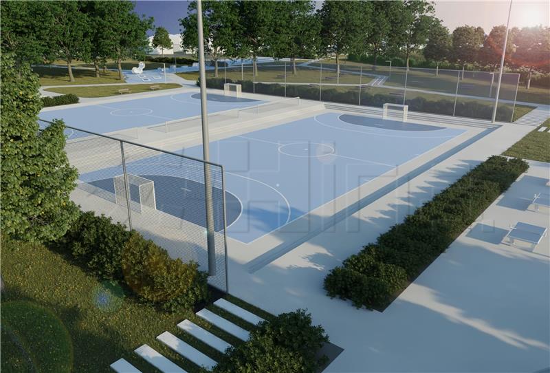 Na sjeveru Bjelovara u pripremi sportsko-rekreacijski park na četiri hektara površine