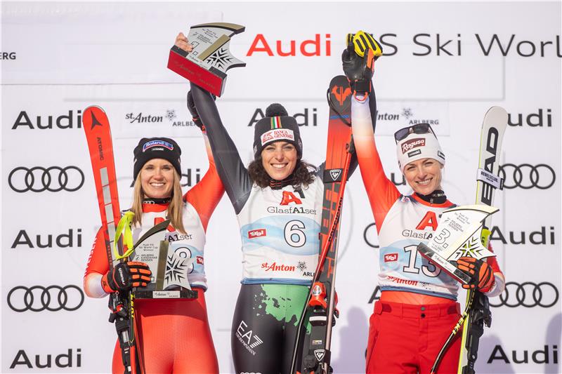 SK St. Anton - super G: Prva pobjeda Brignone u novoj sezoni