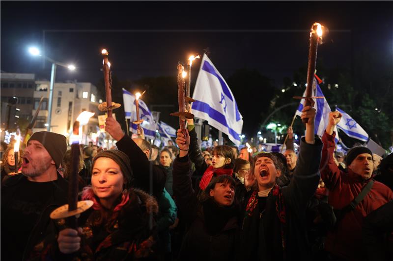 ISRAEL ANTI GOVERNMENT PROTEST