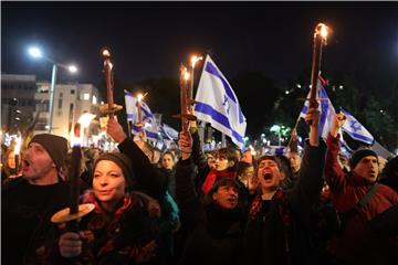 ISRAEL ANTI GOVERNMENT PROTEST