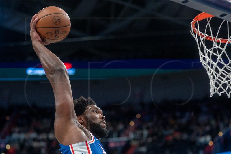 NBA: Philadelphia košem Embiida slavila protiv Utaha